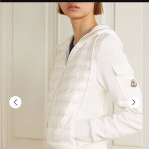 Moncler Women's Cream Puffer Jacket
